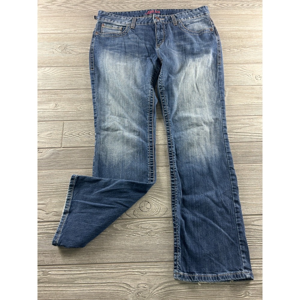 Cinch Ada Relaxed Fit Bootcut Jeans Womens 32/13R Dark Wash Denim
